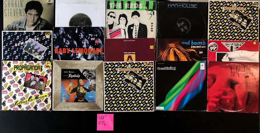 Special 10" LPs, also $5 each